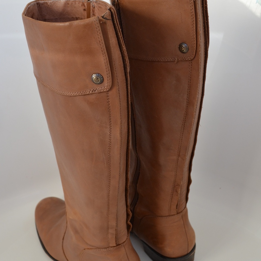 • LEATHER RIDING BOOTS • - Picture 6 of 7